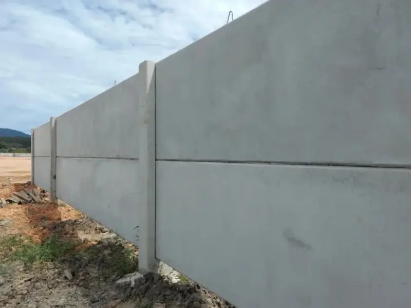 Muro de Placa de Concreto